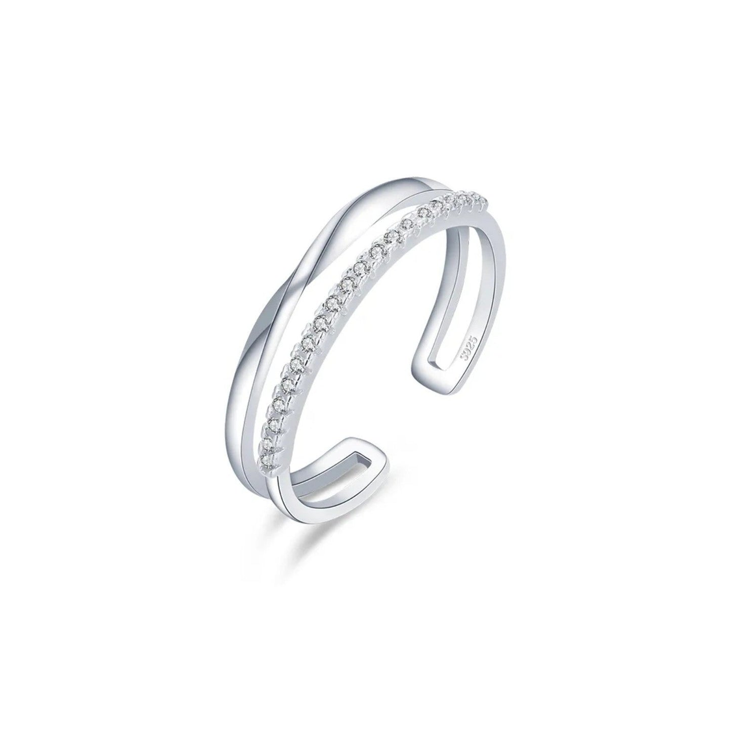 Twist and Shine Ring