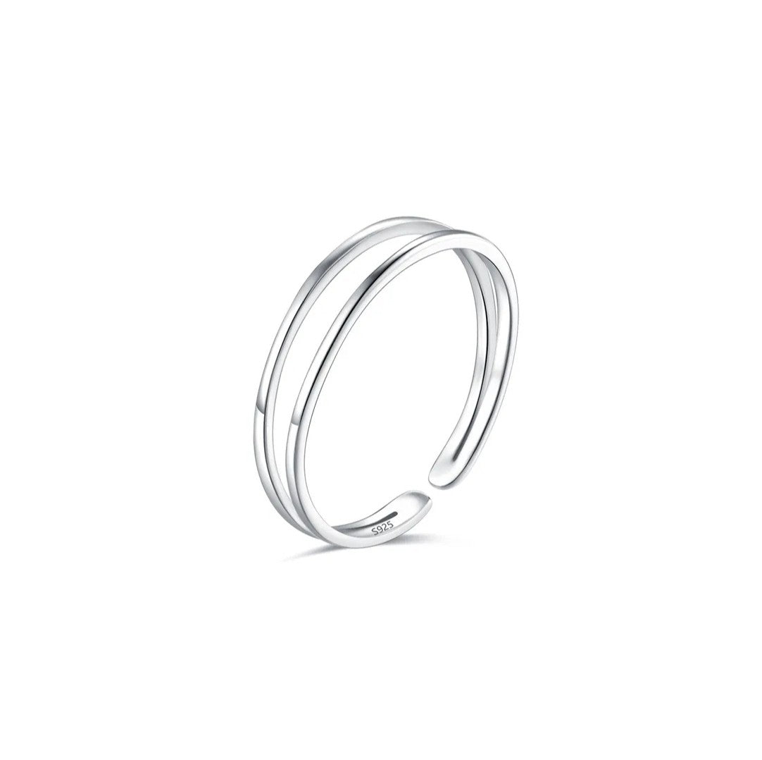 Double Band Toe Ring